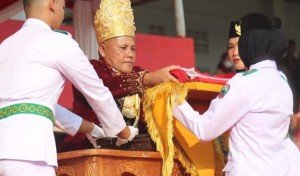 Bupati Lampung Selatan Jadi Inspektur Upacara Peringatan HUT Ke-77 Kemerdekaan RI