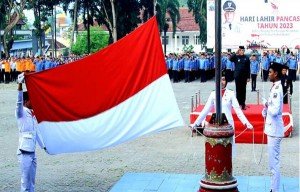 Pemkab Lampung Selatan Gelar Upacara Peringatan Hari Lahir Pancasila 2023