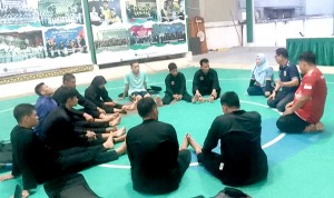 Pencak Silat Bertekad Pertahankan Posisi Kontingen Lampung Dipapan Atas Klasemen