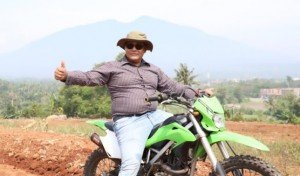 Ujicoba Sirkuit Motocross Lampung Selatan, Nanang : Ini Akan Menjadi Awal Dari Ajang Tingkat Nasional